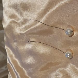 Pearl earrings